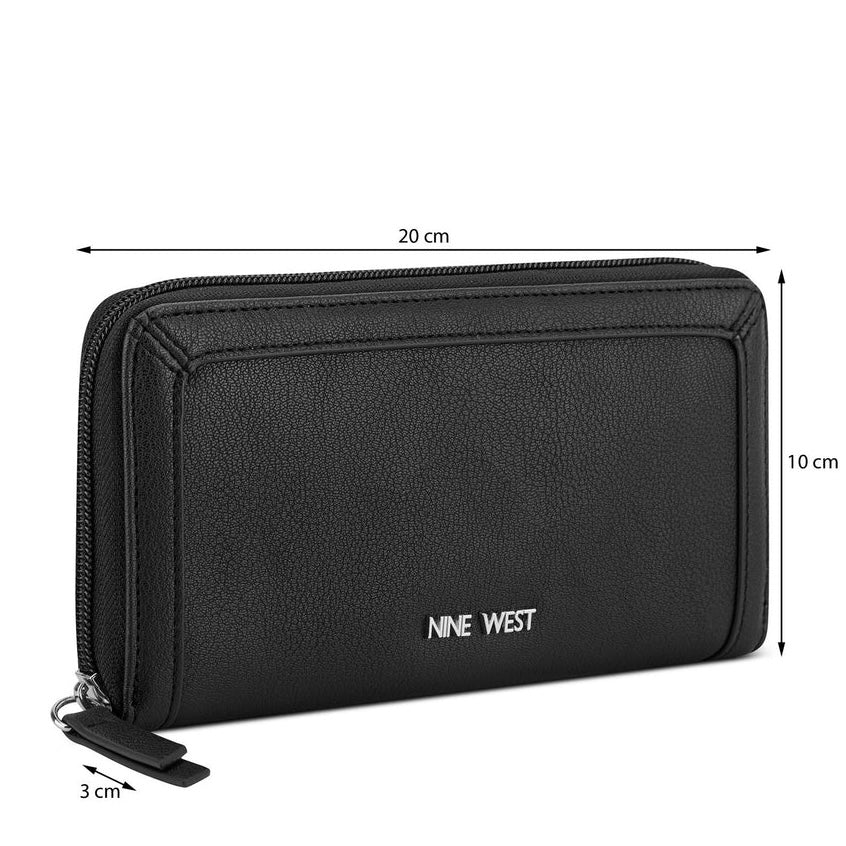 Cartera Sintético Negro Nine West