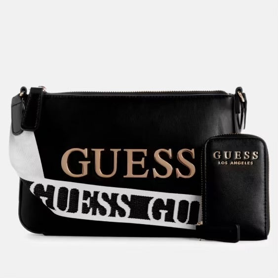 Caracara Zip-Top Crossbody Guess