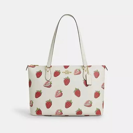 Gallery Tote Bag Strawberry Print