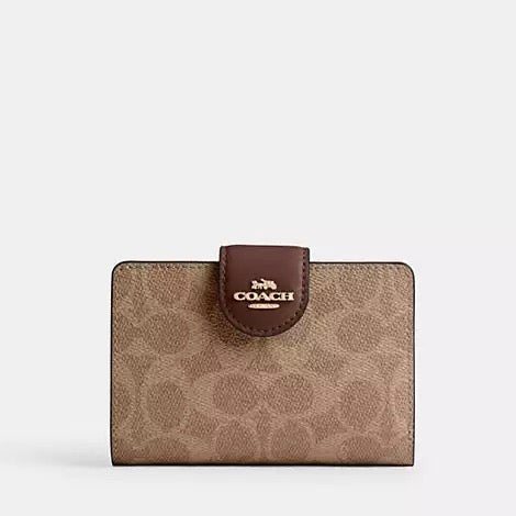 Medium Corner Zip Wallet