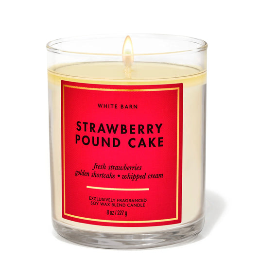 Strawberry Pound Cake Vela Aromatizante
